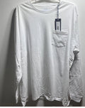 Vineyard Vines Men’s Long Sleeve Pckt. T-Shirt White Cap NWT Size XXL 6V0019-100