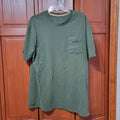 Patagonia Responsibili-tee Mens Dark Green Short Sleeve Casual Shirt XL