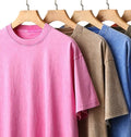Oversized 100% Cotton Acid Wash T-shirt Heavyweight Hip Hop Style Tee