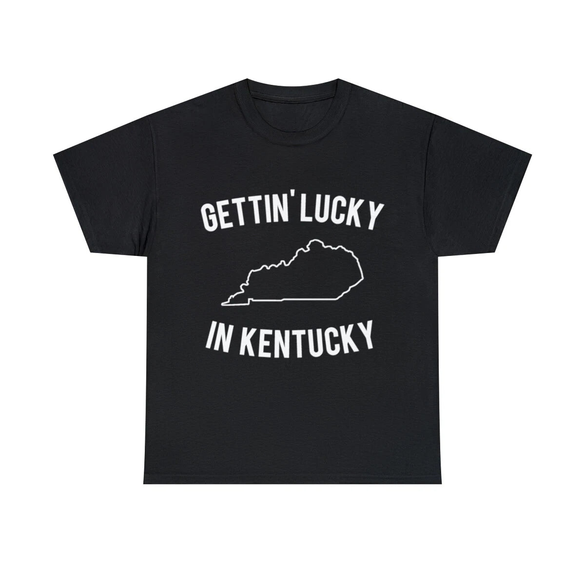 Getting Lucky In Kentucky Graphic Tee Shirt, S-5XL