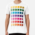 Shades Of Pantone Colors Size S to 5XL Made in the USA T-Shirt