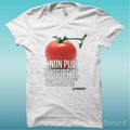 T-shirt Man Quote Funny of A Tomato Gift Idea Road To Happiness