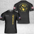 Custom Name US Army 1st Air Cavalry Division Air Cav Live The Legend 3D T Shirt