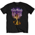 Men's Deep Purple Phoenix Rising Slim Fit T-shirt Small Black