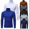 Men Shirt Base Layer Blouse Sport Shirts Thermal Tops Stand Collar Top Fitness