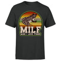 Amphibian Vintage Milf Man I Love Frogs     Mens TShirt#P1#OR#A