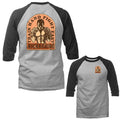 Train Hard Fight Easy Muay Thai Kick Boxing Martial Arts 3/4 Sleeve Raglan
