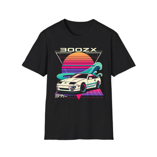 300ZX T-Shirt – Retro Vaporwave 80s JDM Sports Car Graphic Tee