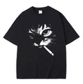 Funny Meme Smoking Cat Face Graphic T-shirt Men Women