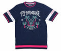 Born Fly Tropical Paradise Slim Fit Short Sleeve Crew Neck T-Shirt NWT