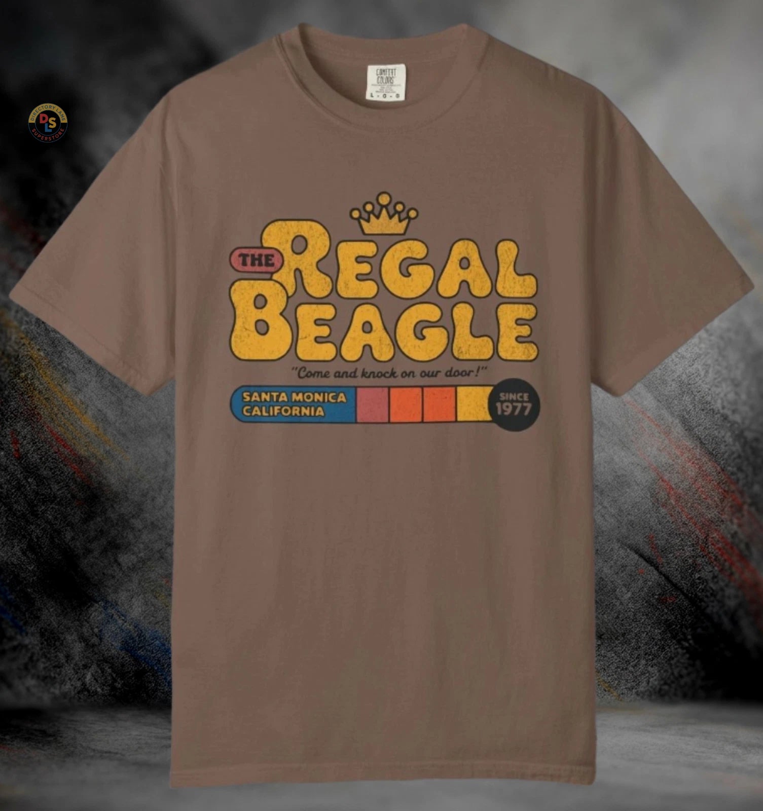 The Regal Beagle Three’s Company T-Shirt | Heavyweight Garment-Dyed Tee