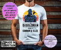 Personalised Star Wars Dadalorian Fathers Day T-Shirt  Mandalorian T Shirt V1