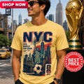 TRENDY NOW 2026 Soccer New York USA Fan Made T-Shirt Homestyle Graphic S-5XL