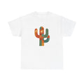 Unisex Adult T Shirt Mid-Century Modern Saguaro Cactus Collage