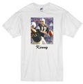 KENNY STABLER OAKLAND RAIDERS QUARTERBACK RETRO FOOTBALL WHITE T-SHIRT JERSEY