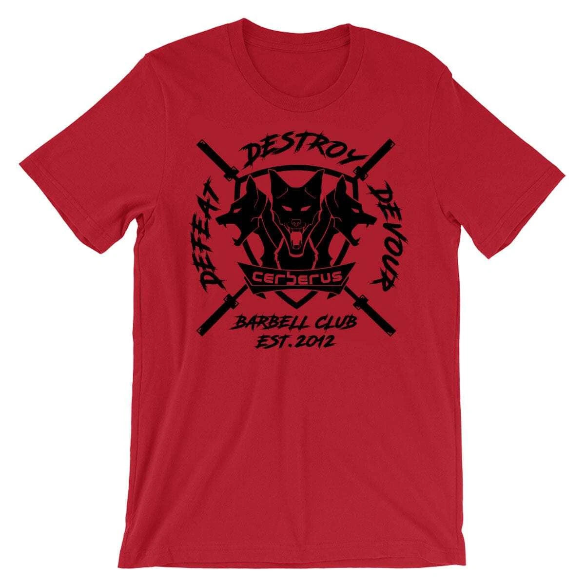 CERBERUS Barbell T V2 (Red)