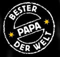 Mens Birthday T-Shirt Best Dad In The World Fathers Day Gifts Sayings Shirts