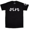 Devo T-Shirt: Booji Boy (Black) (Sleeve Print) OFFICIAL NEW