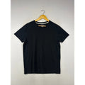 Minimalist Kenneth Cole Mens Large Black V-Neck Cotton Stretch Basic Tee Shirt