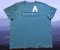 Esprit Mens T-Shirt 3XL, 4XL Turquoise, Dove Blue, Cotton, Cotton