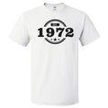 54th Birthday Gift For 54 Year Old Established 1972 T Shirt
