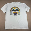 Y2K Hard Rock Cafe Cozumel T Shirt Men’s L White Graphic Tee Mexico Rock N Roll