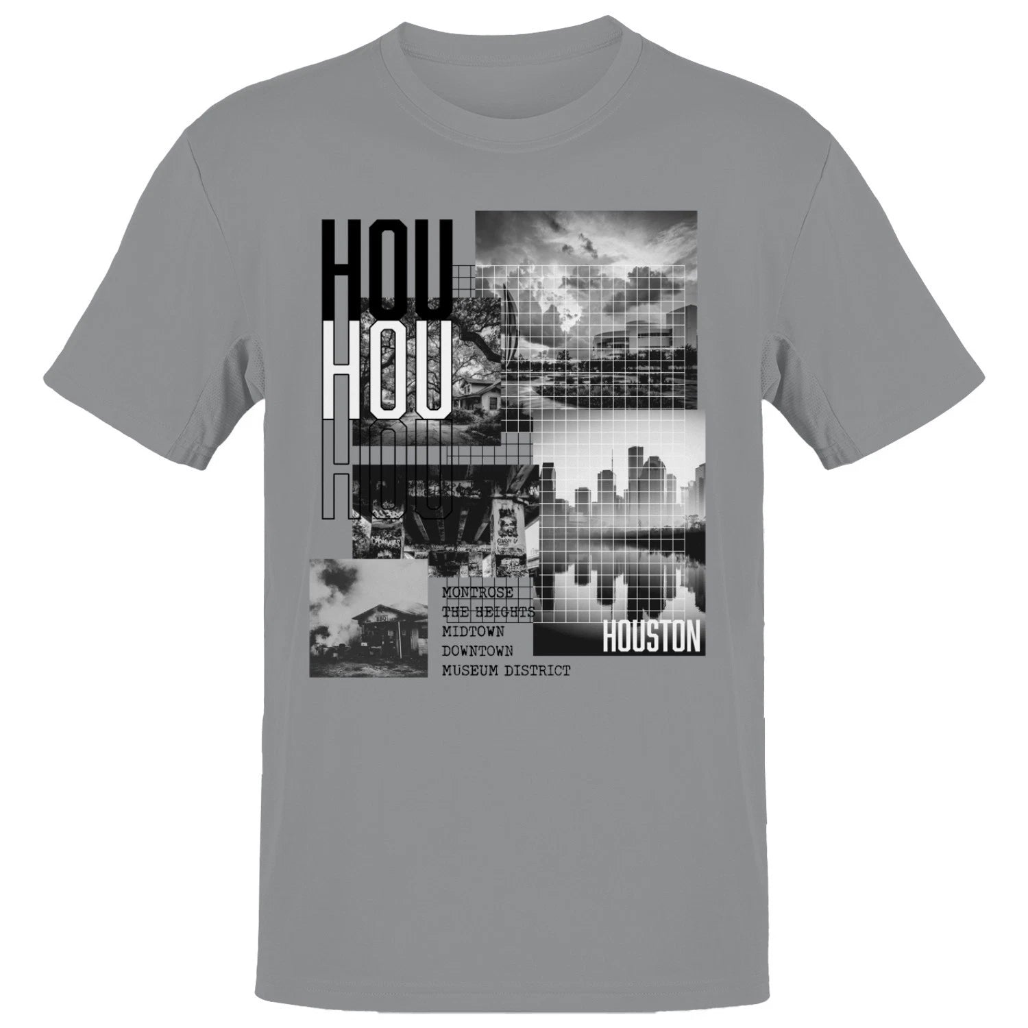 Houston Urban Skyline Men's T-shirt