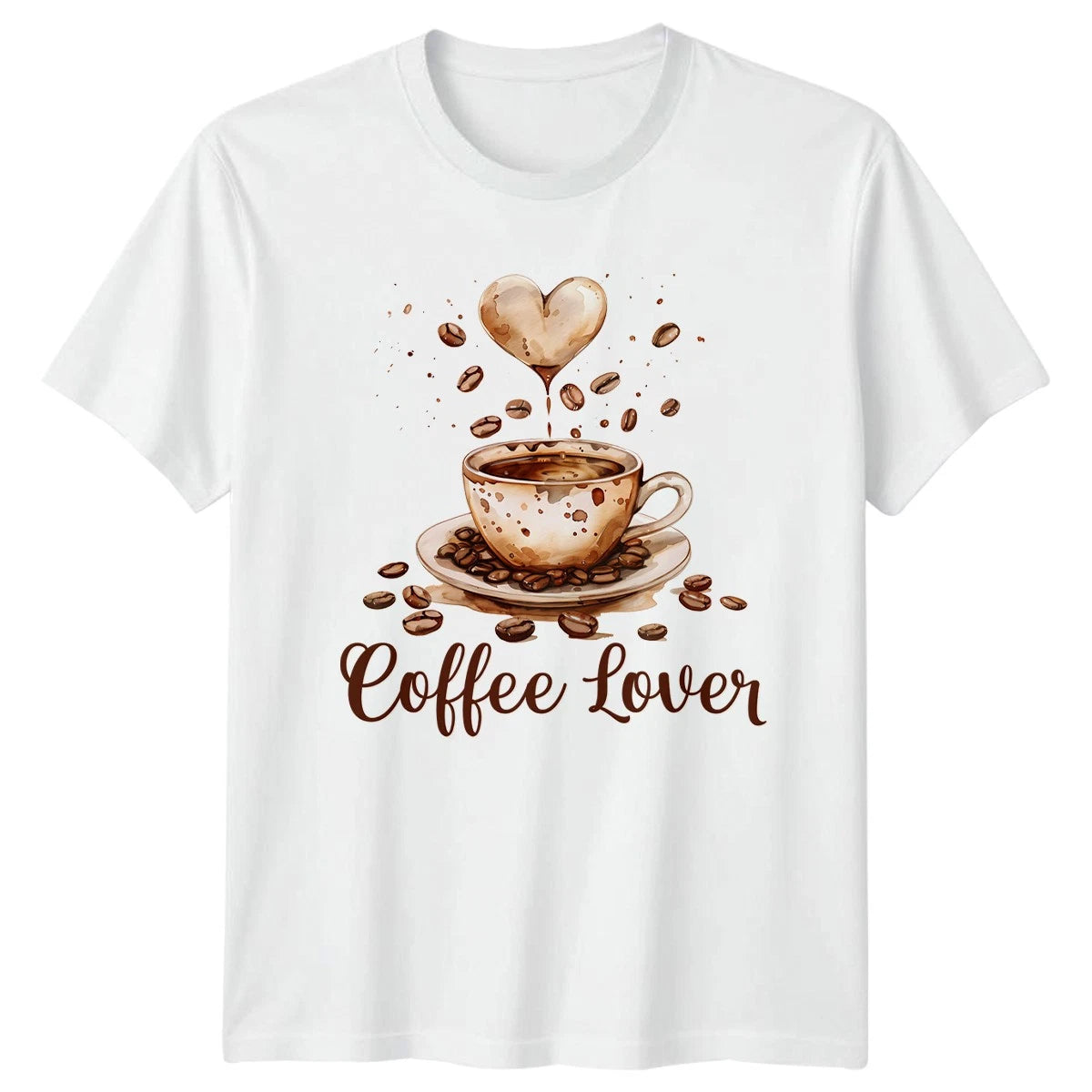 Coffee Lover T-Shirt Coffee Enthusiast Birthday Gift For Him And Her