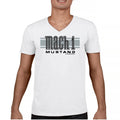 Ford Mustang Mach 1 Logo V-Neck T-shirt Legendary Performance Licensed Tee