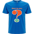 Men's Oasis Question Mark Slim Fit T-shirt Medium Blue