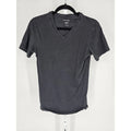 Lacoste Mens Sz S Slim Fit V Neck Solid Black Undershirt Shirt