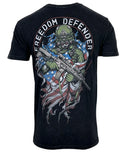 Affliction Men's T-shirt SOLDIERS FLAG Skull Biker S-3XL NWT