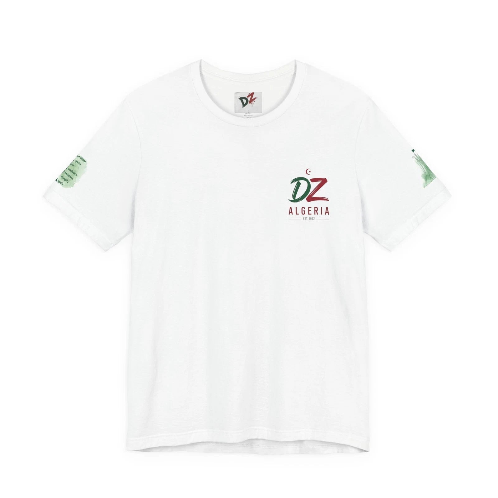 Algeria Vintage Collage Tee | 5 Juillet 1962 Memorial T-Shirt