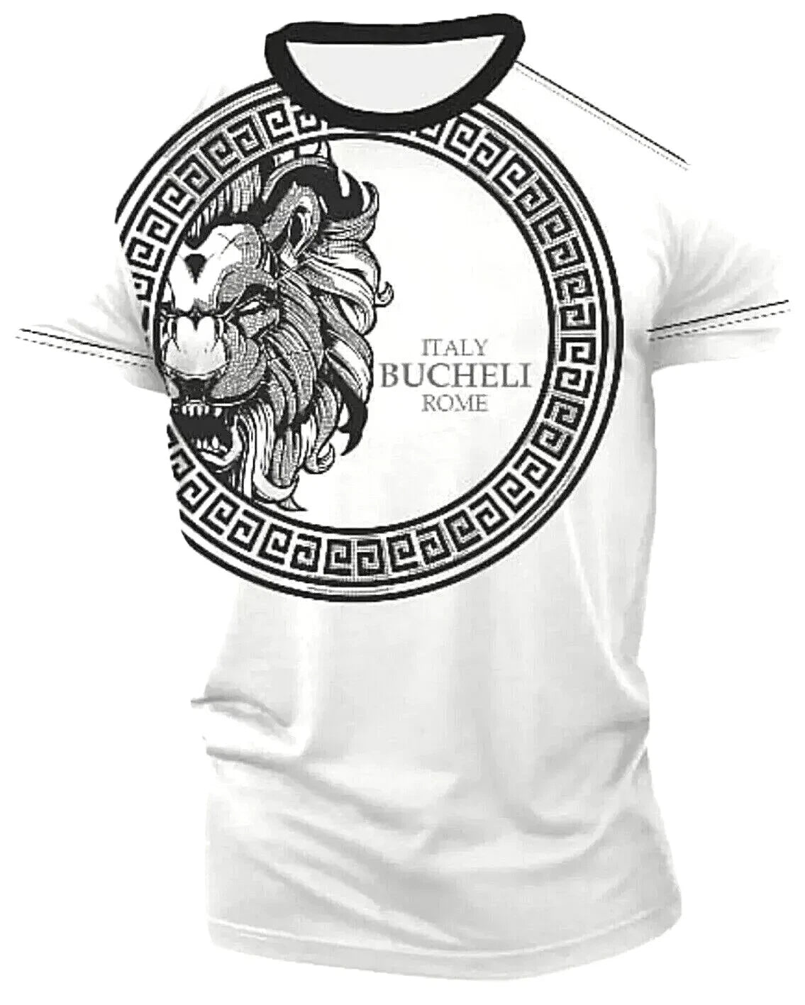 Men's Bucheli T Shirt,Italian Style,Cotton,Slim Fit,Stretch S M….A5.