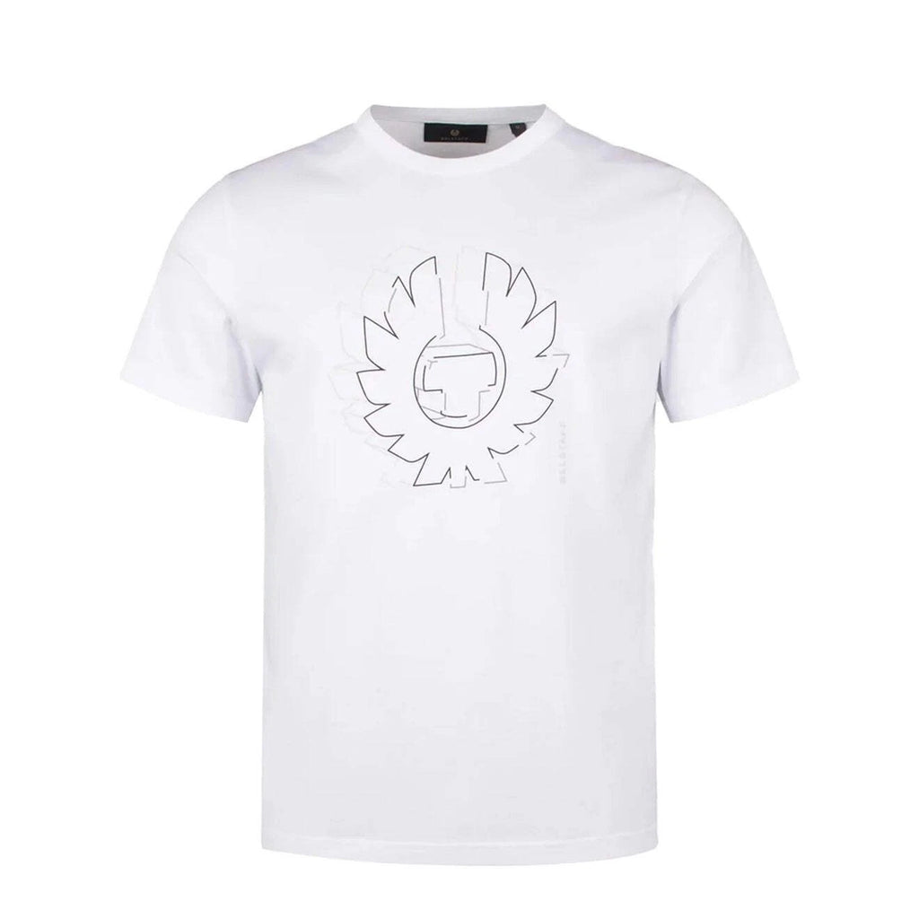 Belstaff Deconstructed Phoenix Graphic T-Shirt White
