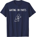 Mechanic Men Auto Repair Waiting on Parts Car Technician Unisex T-Shirt