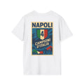 Napoli 4 Campioni D'Italia T-Shirt - Cuore Partenopeo