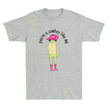 You're A Cowboy Like Me Funny Frog Pink Cowboy Hat Cowgirl Retro Unisex T-Shirt