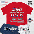 250 Years of USA shirt, America Birthday, Trump MAGA 1776 One Nation Under GOD