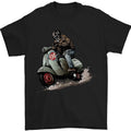 Scooter Skull MOD Moped Motorcycle Biker Mens T-Shirt 100% Cotton