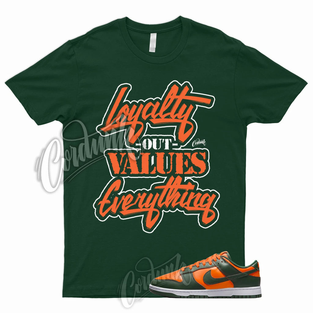 LYLTY Shirt for Dunk Low Miami Orange Team Green High Rain FAMU Hurricane Forest