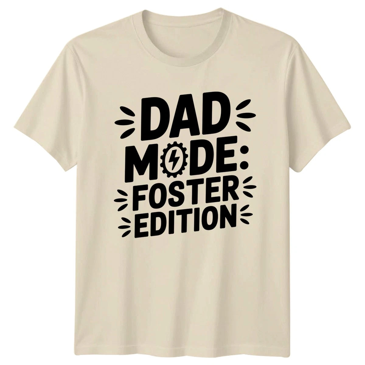Dad Mode Foster Edition Mens T-Shirt Foster Dad Parenting Fathers Day Gift