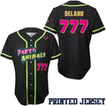 New Party Animals Garett Delano #777 Gift For Fans Unisex baseball jersey SS3131