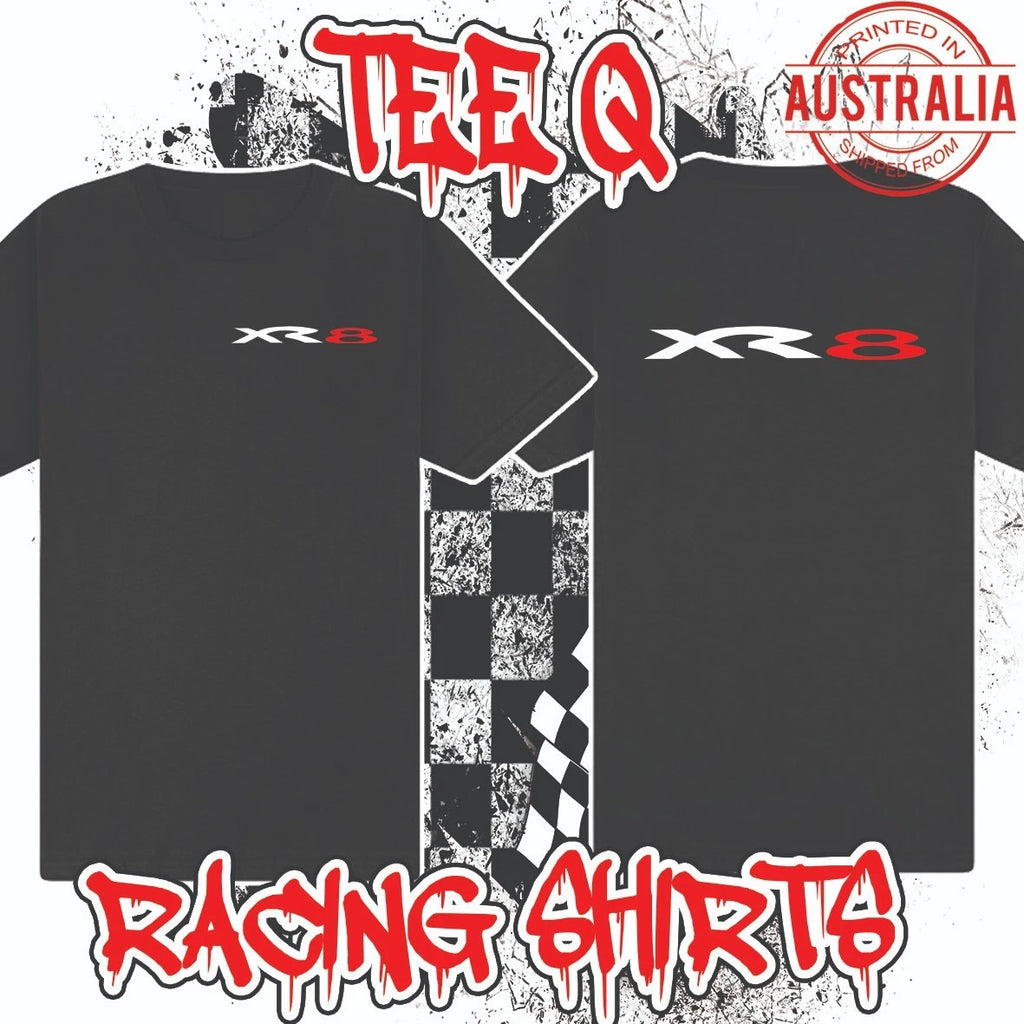 Ford Falcon XR8 LOGO ~ Premium Black Gildan Cotton Tee FPV