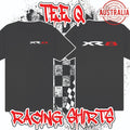 Ford Falcon XR8 LOGO ~ Premium Black Gildan Cotton Tee FPV