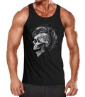Men's Tank Top Punk Mohawk Skull Iroquois Muscle Shirt Muscle Shirt Neverless®
