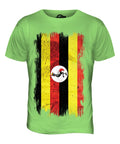 UGANDA GRUNGE FLAG MENS T SHIRT TEE SHIRT XS S M L XL 2XL 3XL 4XL 5XL