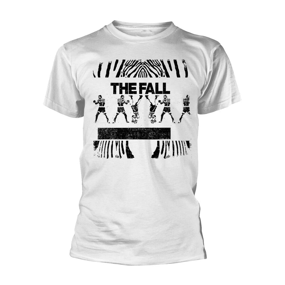 The Fall - NEWPORT Offical White T-Shirt (Mark E Smith) *SALE PRICE!