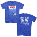 Jaws 70's Movie Poster Amity Island Population Countdown 1975 Men's T Shirt