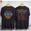 New Arrival Vintage 1984 Van Halen Tour Of The World For Men Women Unisex TShirt